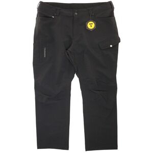 Truewerk T2 Werkpant Men 42x30 Cargo Work Pants Stretch Nylon Utility Black NWT
